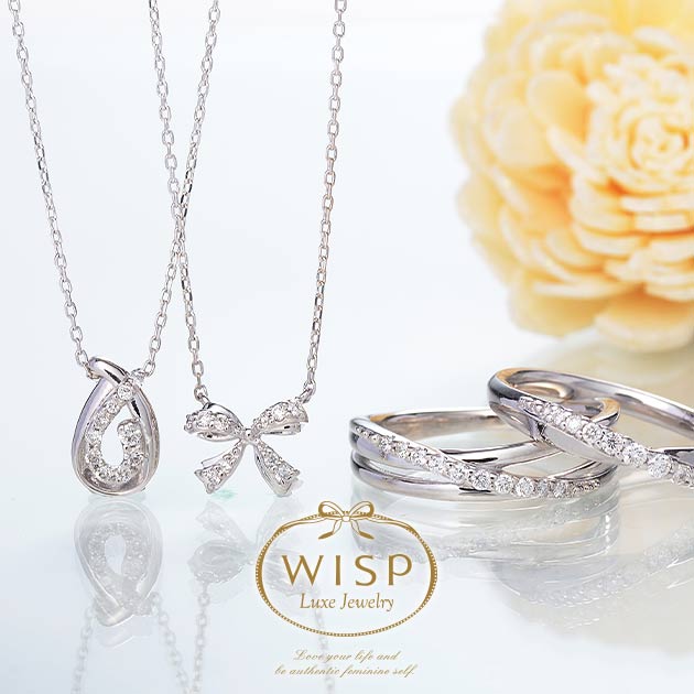 wisp(ウィスプ) ダイヤモンドネックレス